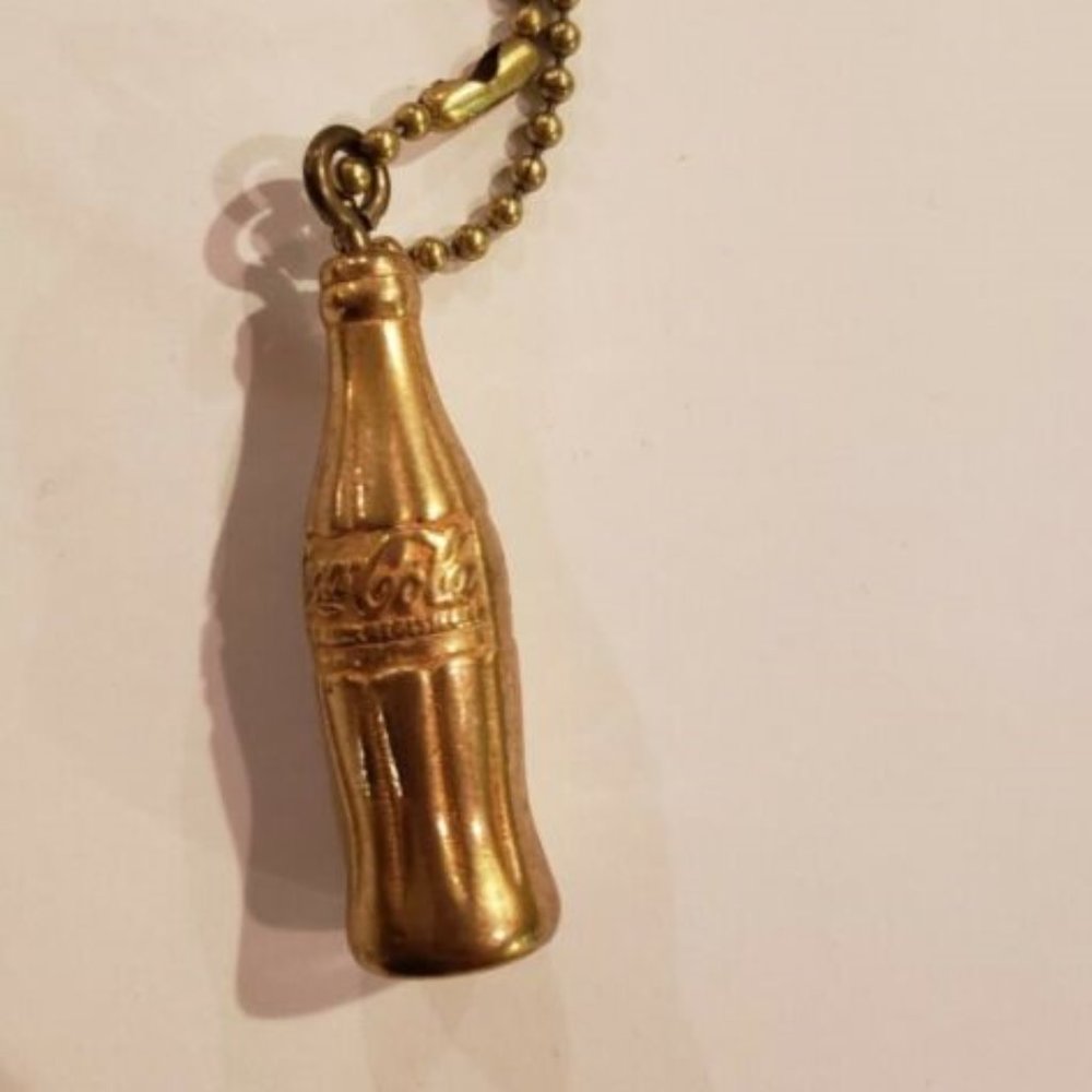 Vintage Coca Cola Bottle Keychain - Set of 5
